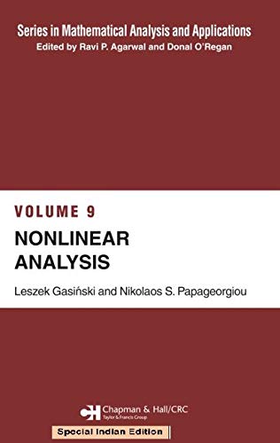 9780367413415: Nonlinear Analysis: 1st Edition