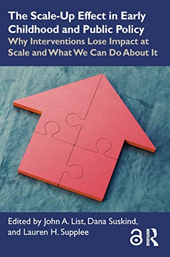 Stock image for The Scale-Up Effect in Early Childhood and Public Policy for sale by Wizard Books