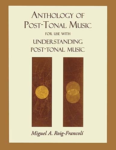 Imagen de archivo de Anthology of Post-Tonal Music a la venta por ZBK Books