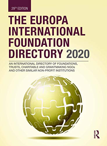 9780367440183: The Europa International Foundation Directory 2020