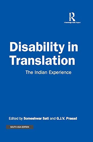 Stock image for Disability in Translation: The Indian Experience for sale by dsmbooks
