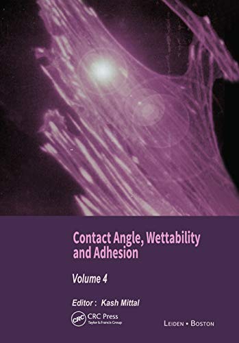 Stock image for Contact Angle, Wettability and Adhesion, Volume 4 for sale by Blackwell's