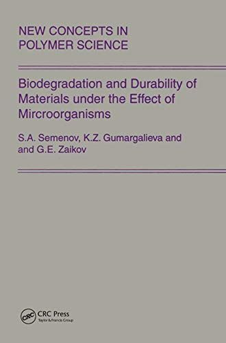 Stock image for Biodegradation and Durability of Materials Under the Effect of Microorganisms for sale by Blackwell's
