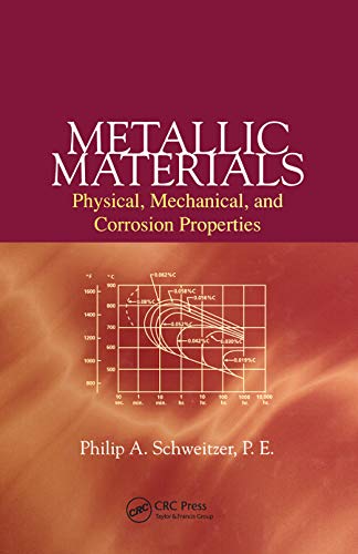 Imagen de archivo de Metallic Materials: Physical, Mechanical, and Corrosion Properties a la venta por Blackwell's