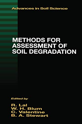 Imagen de archivo de Methods for Assessment of Soil Degradation: Advances in Soil Science a la venta por Lucky's Textbooks
