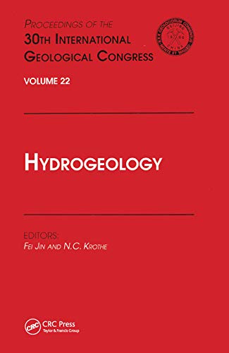 9780367448196: Hydrogeology: Proceedings of the 30th International Geological Congress, Volume 22