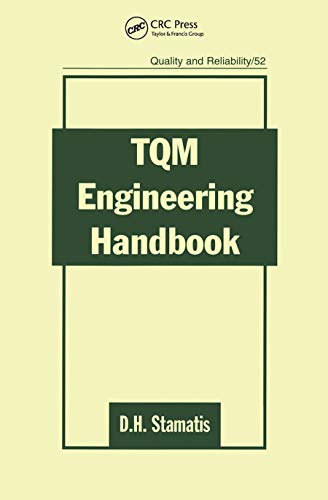 Beispielbild fr TQM Engineering Handbook zum Verkauf von Blackwell's