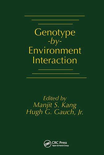 Beispielbild fr Genotype-by-Environment Interaction zum Verkauf von Blackwell's