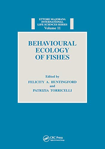 Imagen de archivo de Behavioural Ecology of Fishes a la venta por Reuseabook