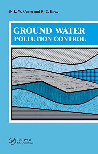 Beispielbild fr Ground Water Pollution Control zum Verkauf von Blackwell's