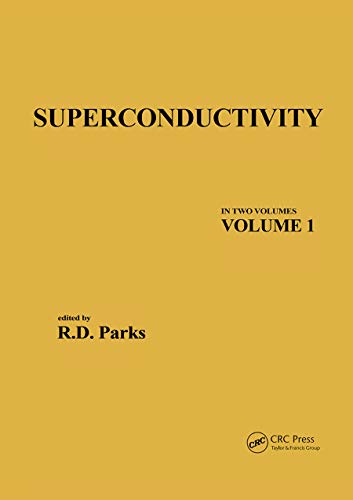 9780367452148: Superconductivity: Part 1 (In Two Parts)