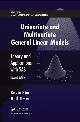 Imagen de archivo de Univariate and Multivariate General Linear Models a la venta por Blackwell's