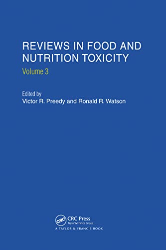 9780367454197: Reviews in Food and Nutrition Toxicity, Volume 3