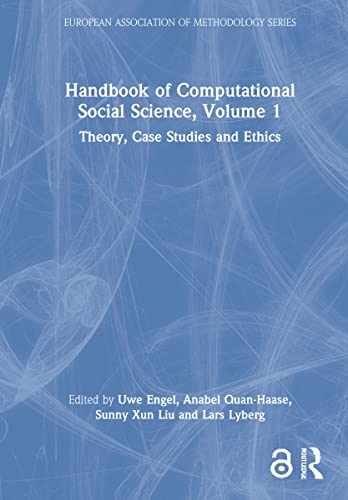 9780367456535: Handbook of Computational Social Science, Volume 1: Theory, Case Studies and Ethics (European Association of Methodology Series)