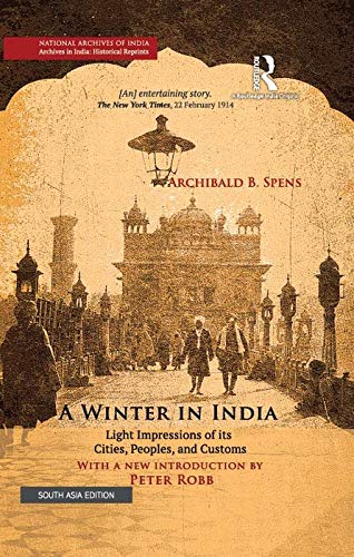 Stock image for A Winter in India: Light Impressions of its Cities, Peoples, and Customs for sale by Kanic Books