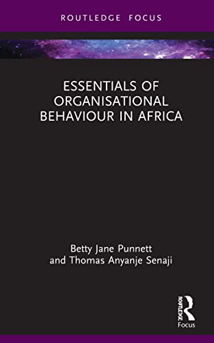 Imagen de archivo de Essentials of Organisational Behaviour in Africa a la venta por Blackwell's