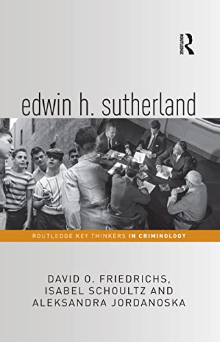 Stock image for Edwin H. Sutherland for sale by Blackwell's