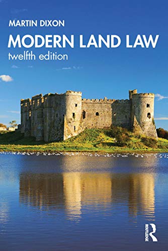 Beispielbild fr Modern Land Law zum Verkauf von AwesomeBooks