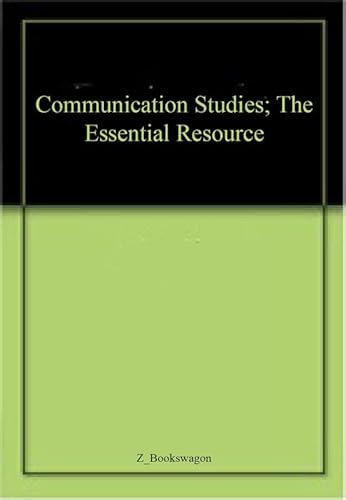 9780367488550: Communication Studies; The Essential Resource
