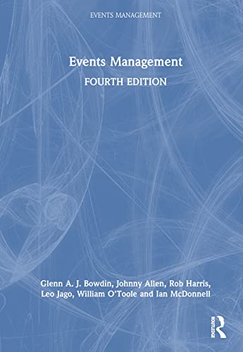 Stock image for Events Management for sale by Revaluation Books