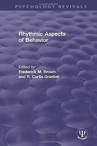 9780367494292: Rhythmic Aspects of Behavior (Psychology Revivals)