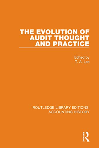 Stock image for The Evolution of Audit Thought and Practice for sale by Blackwell's