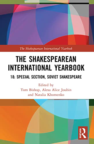 Beispielbild fr The Shakespearean International Yearbook. 18 Special Section zum Verkauf von Blackwell's