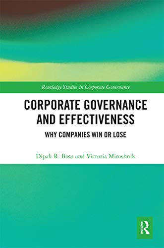 Beispielbild fr Corporate Governance and Effectiveness zum Verkauf von Blackwell's