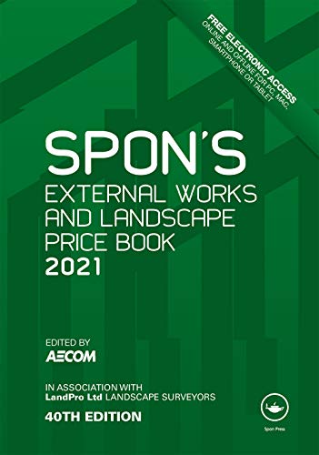 Stock image for Spon's External Works and Landscape Price Book 2021 (Spon's Price Books) for sale by Bahamut Media