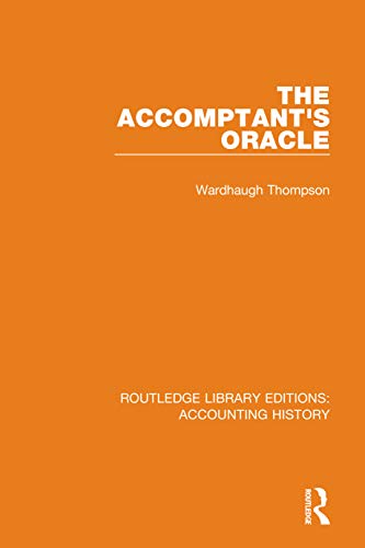 Stock image for The Accomptant's Oracle for sale by Blackwell's