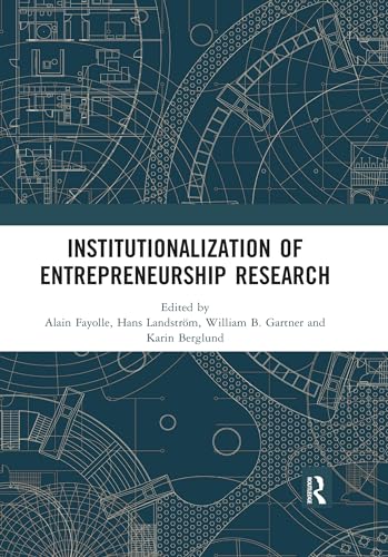 Stock image for Institutionalization of Entrepreneurship Research for sale by Blackwell's