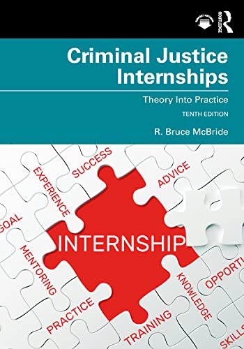 Imagen de archivo de Criminal Justice Internships a la venta por SecondSale