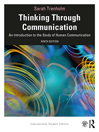 Stock image for Thinking Through Communication for sale by Blackwell's