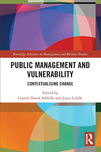 Stock image for Public Management and Vulnerability: Contextualising Change for sale by Blackwell's