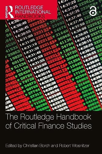 Beispielbild fr The Routledge Handbook of Critical Finance Studies zum Verkauf von Blackwell's