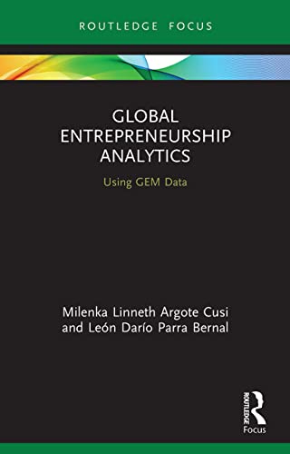 Stock image for Global Entrepreneurship Analytics: Using GEM Data for sale by Chiron Media
