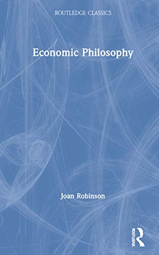 9780367547387: Economic Philosophy (Routledge Classics)