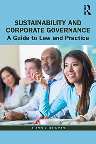 Beispielbild fr Sustainability and Corporate Governance: A Guide to Law and Practice zum Verkauf von Blackwell's