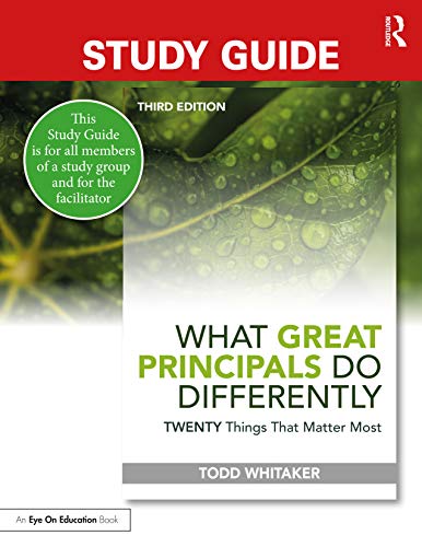 Stock image for Study Guide: What Great Principals Do Differently: Twenty Things That Matter Most for sale by Half Price Books Inc.