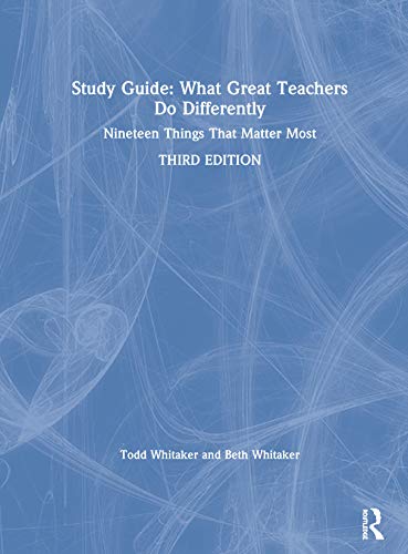 Stock image for What Great Teachers Do Differently Study Guide for sale by Blackwell's