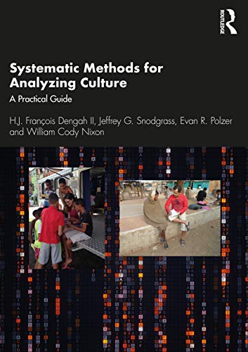 Beispielbild fr Systematic Methods for Analyzing Culture A Practical Guide zum Verkauf von Buchpark
