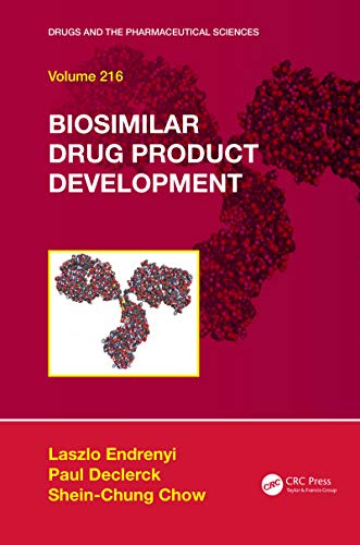 Beispielbild fr Biosimilar Drug Product Development zum Verkauf von Blackwell's