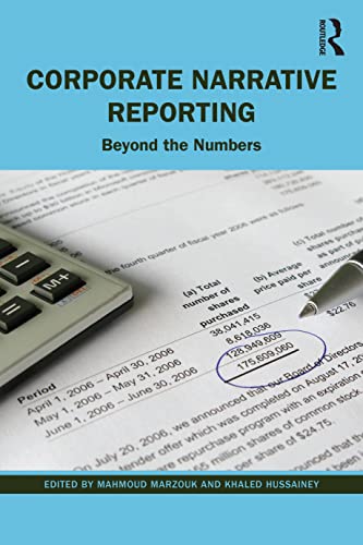 Imagen de archivo de Corporate Narrative Reporting: Beyond the Numbers a la venta por Blackwell's