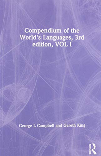 9780367570378: Compendium of the World's Languages