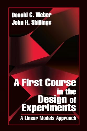 Beispielbild fr A First Course in the Design of Experiments zum Verkauf von Blackwell's