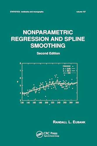 Beispielbild fr Nonparametric Regression and Spline Smoothing zum Verkauf von Blackwell's