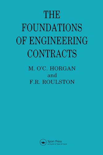 Stock image for The Foundations of Engineering Contracts for sale by ThriftBooks-Dallas