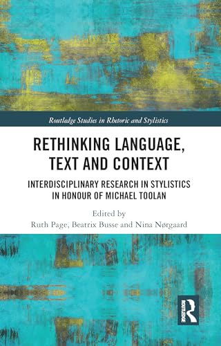 Stock image for Rethinking Language, Text and Context for sale by Blackwell's