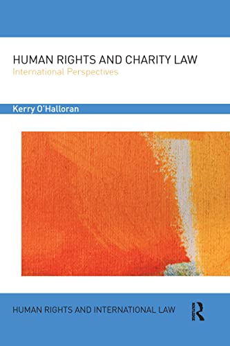 Beispielbild fr Human Rights and Charity Law: International Perspectives zum Verkauf von Blackwell's