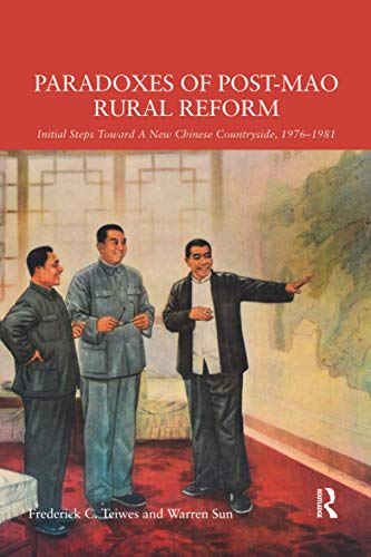 Beispielbild fr Paradoxes of Post-Mao Rural Reform zum Verkauf von Blackwell's